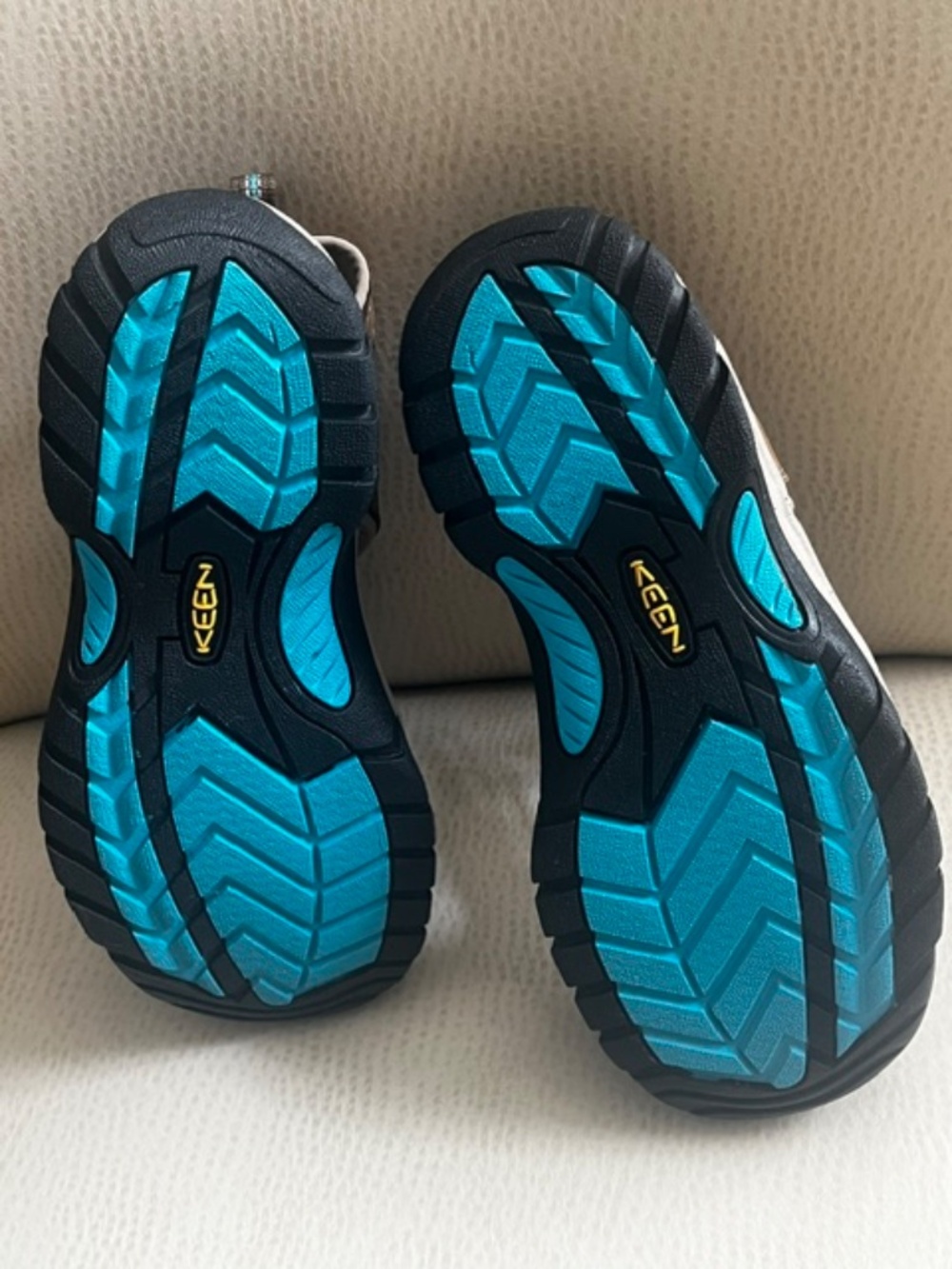 Women's Keen - Venice H2 - Waterproof Hiking Sandals - Brown Leather & Teal - 9 - Picture 8 of 11